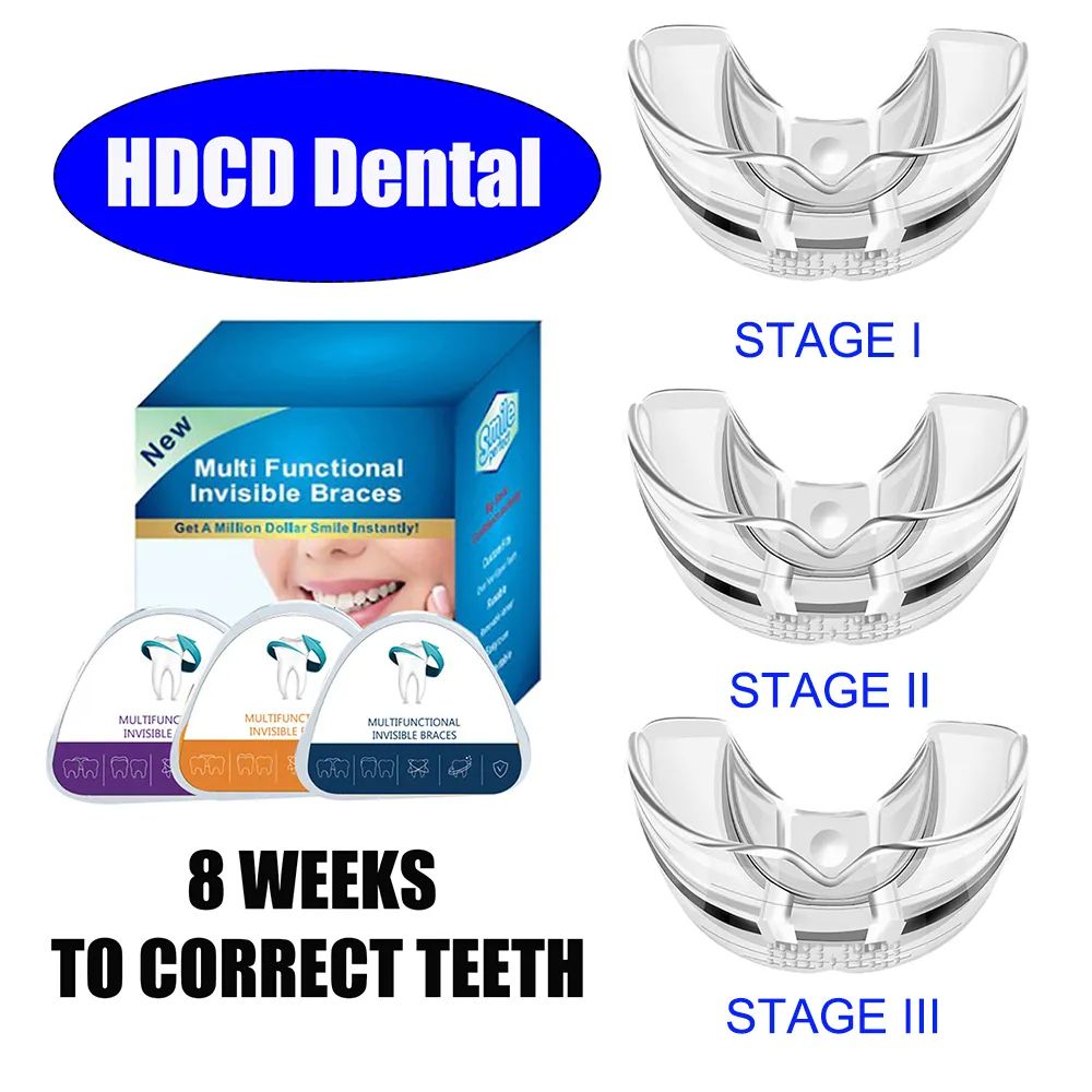 Orthodontic Braces Dental Braces Smile Teeth Alignment Trainer Instanted Silicon