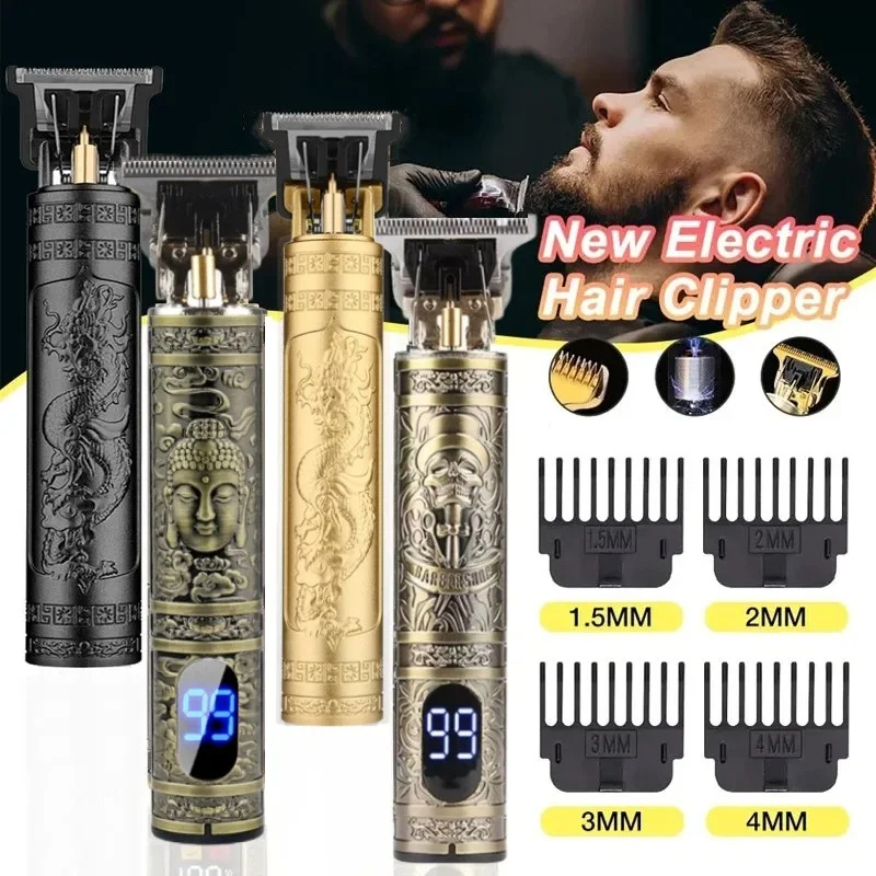Hair Cutting Machine Hair Clippers Rechargeable Beard Shaver Professional Electr