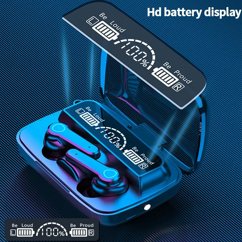 M19 Bluetooth Headset Wireless Tws Gaming Support Noise-cancelling Touch In-ear 
