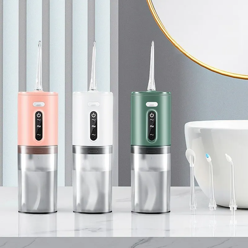 1 PCS Portable Water Floss USB Rechargeable Oral Irrigator 280ML Electric Tooth 