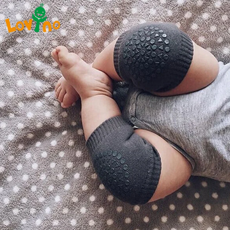 1 Pair Baby Knee Pad Kids Safety Crawling Elbow Cushion Infant Toddlers Baby Leg