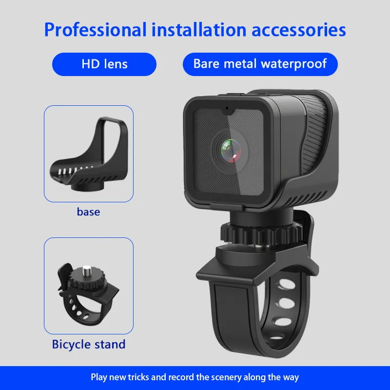 1080p high-definition portable sports mini camera with hotspot WiFi waterproof c