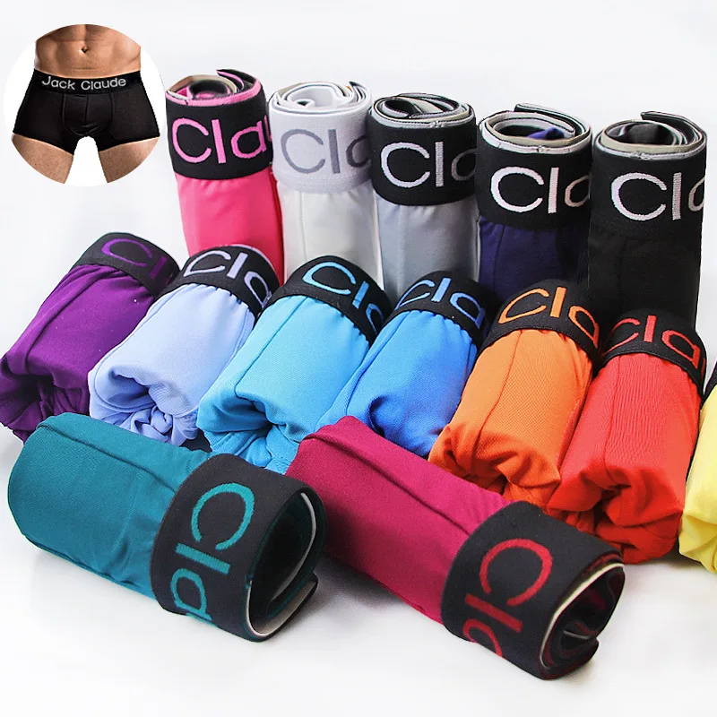 10Pcs Mens Underwear Boxers Men's Sexy Soft Underpants Boxer For Men Panties Com