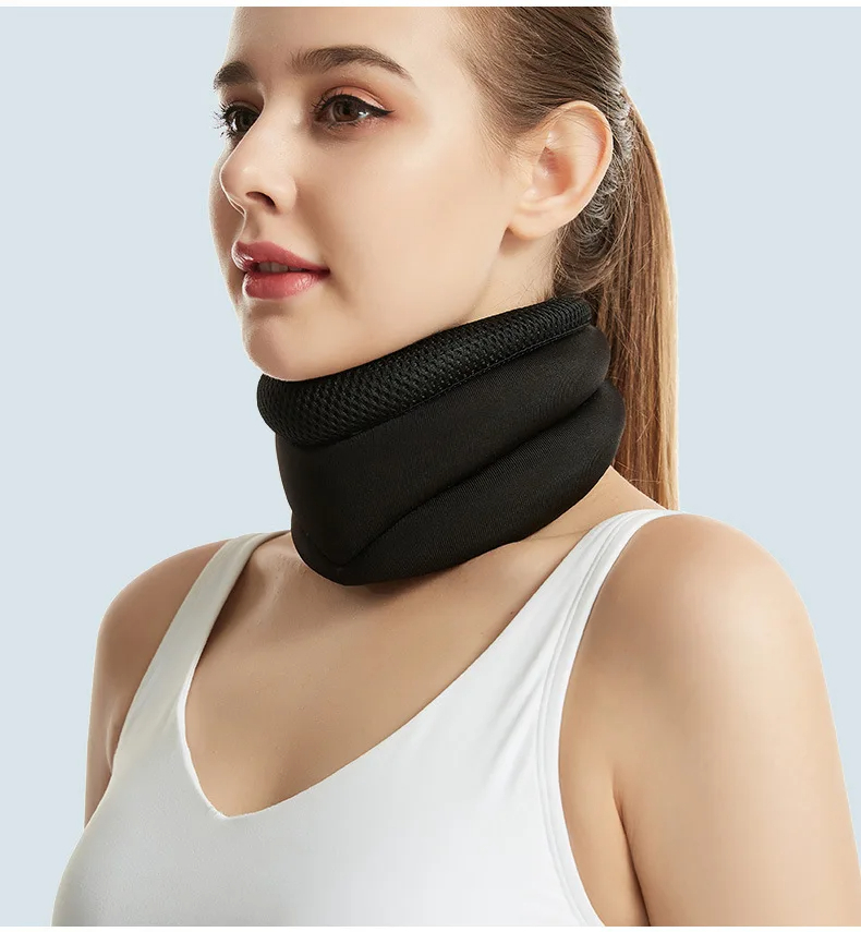 Inflatable Cervical Traction Device For Men And Women Preventing Neck Wrinkles P