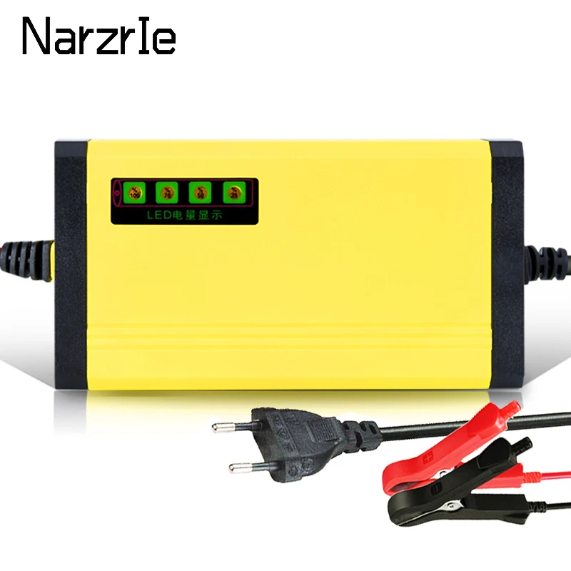 12V 2A Car Battery Charger 220V Power Puls Repair for Wet Dry Lead Acid Battery