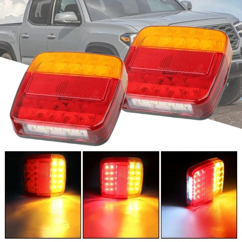 12V Taillight Turn Signal Indicator 26 LEDTail Light Car Number Plate Light Rear