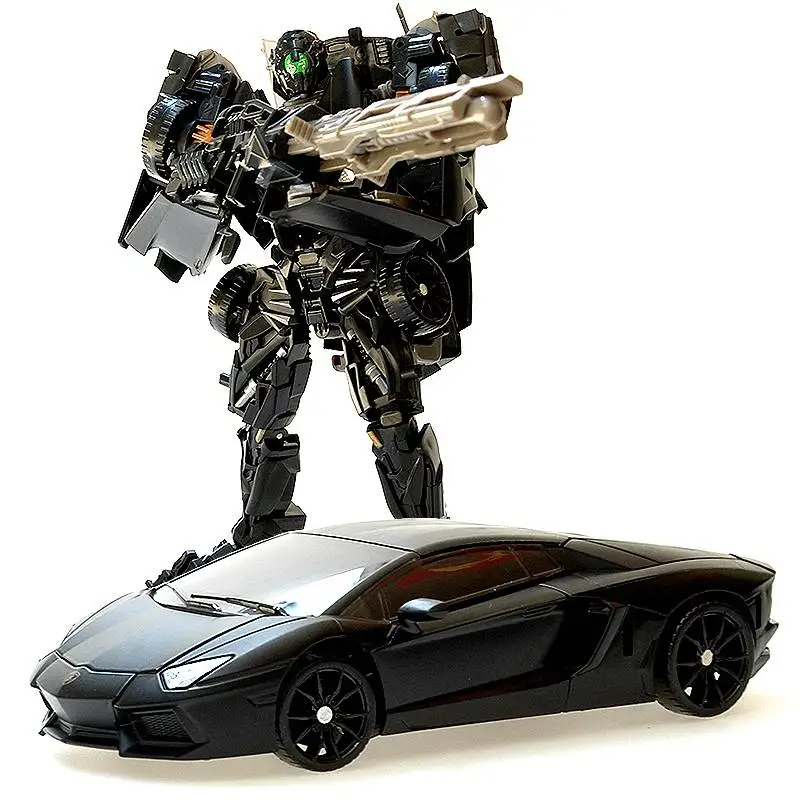 18cm Alloy Transformation Toys Lockdown Action Figure model Lamborghini Car Defo