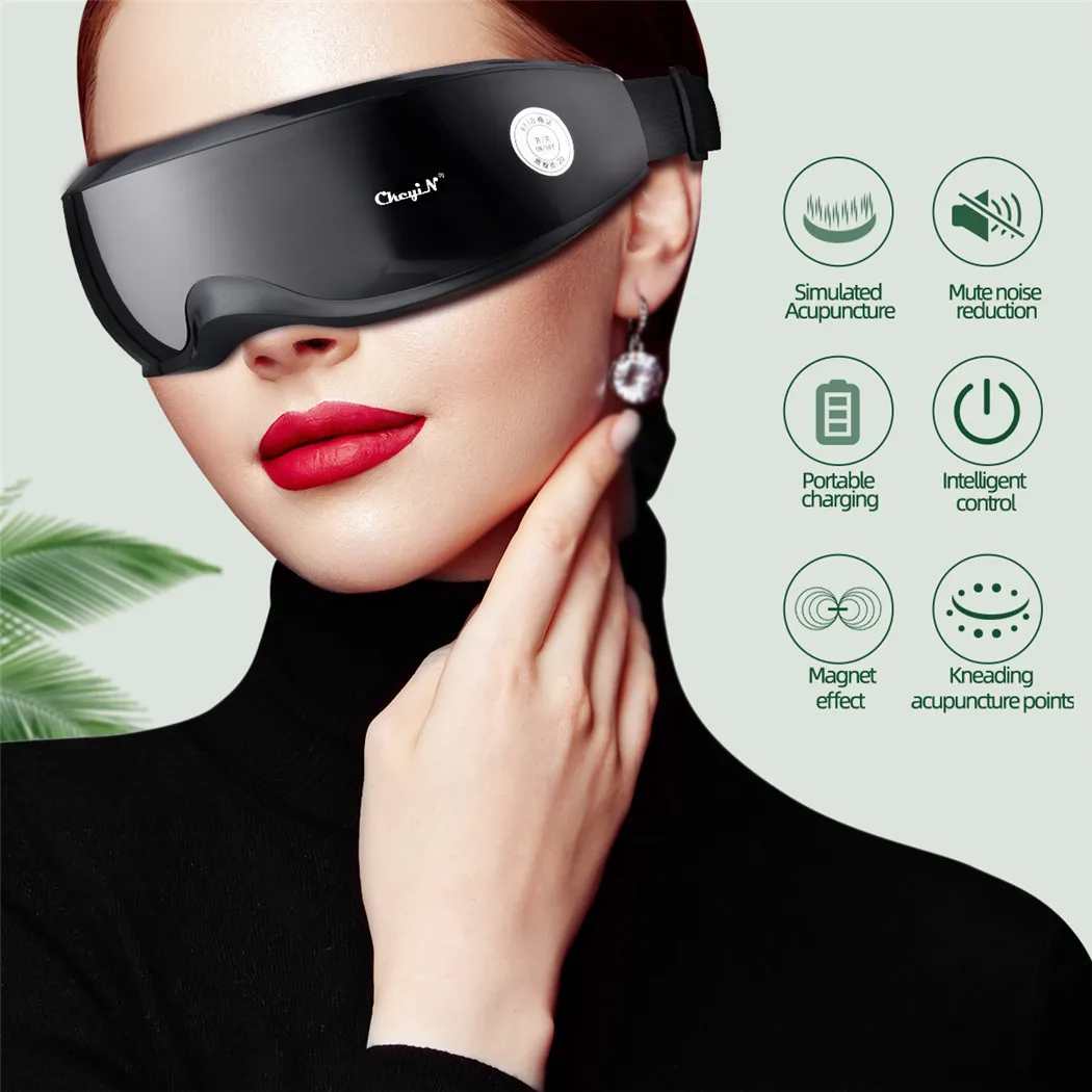 CkeyiN Electric Vibration Eye Massager Eyes Care Device Wrinkle Fatigue Relieve 