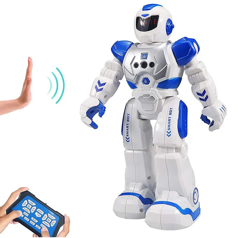 2021 Hot RC Robot Smart Action Walk Singing Dance Action Figure Gesture Sensor T