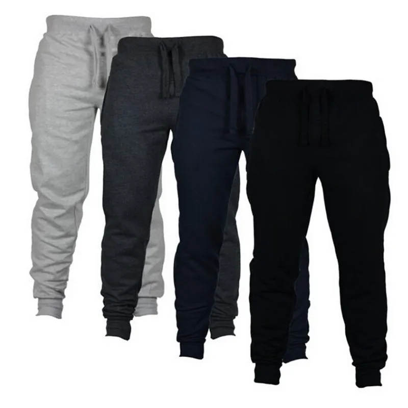 2022 Mens Joggers Casual Pants Fitness Sportswear Tracksuit Bottoms Skinny Sweat