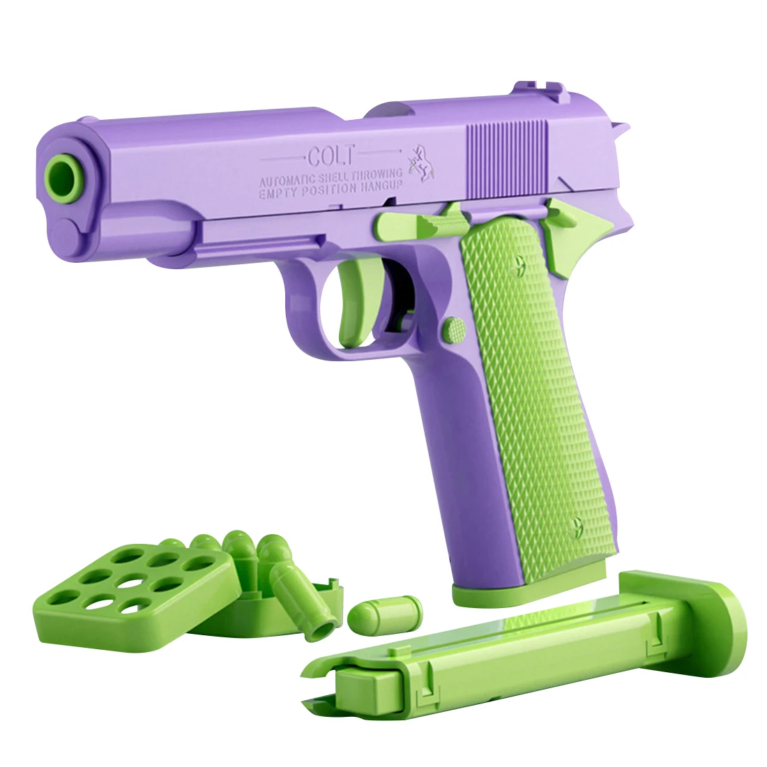 2024 Mini Model Gravity Straight Jump Toy 3d Printed Gun Non-Firing Cub Kids Str