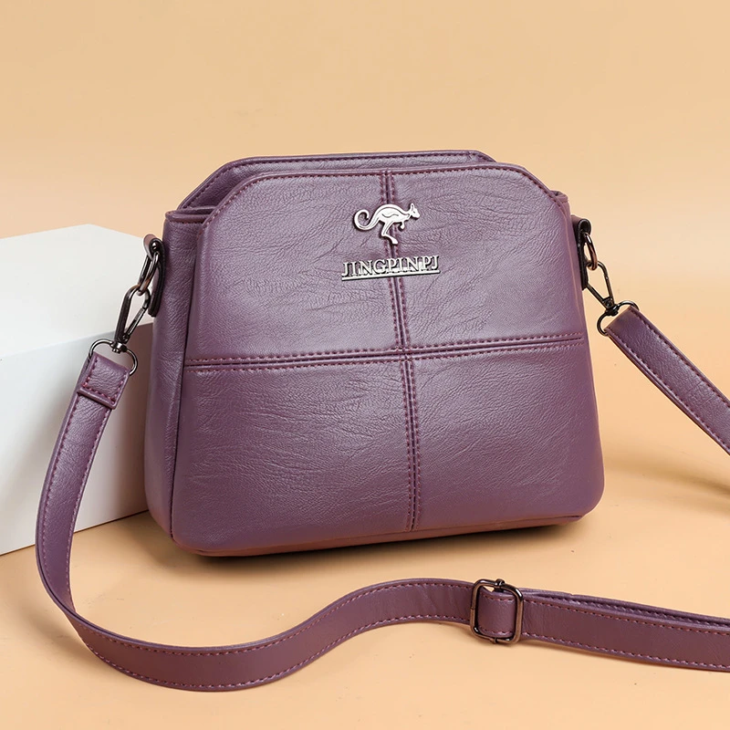 Women's Shoulder Purse Bag Fashion Atmosphere Crossbody Messenger Bag Women's La