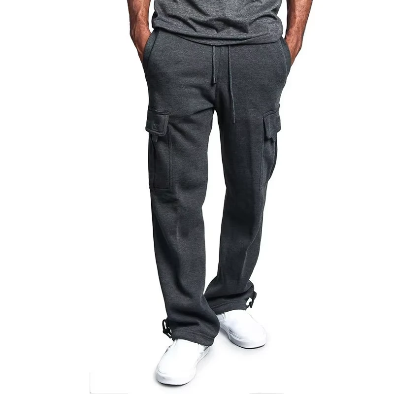 Men's Sweatpants, Straight Fit Joggers for Sports and Streetwear, Loose Oversize