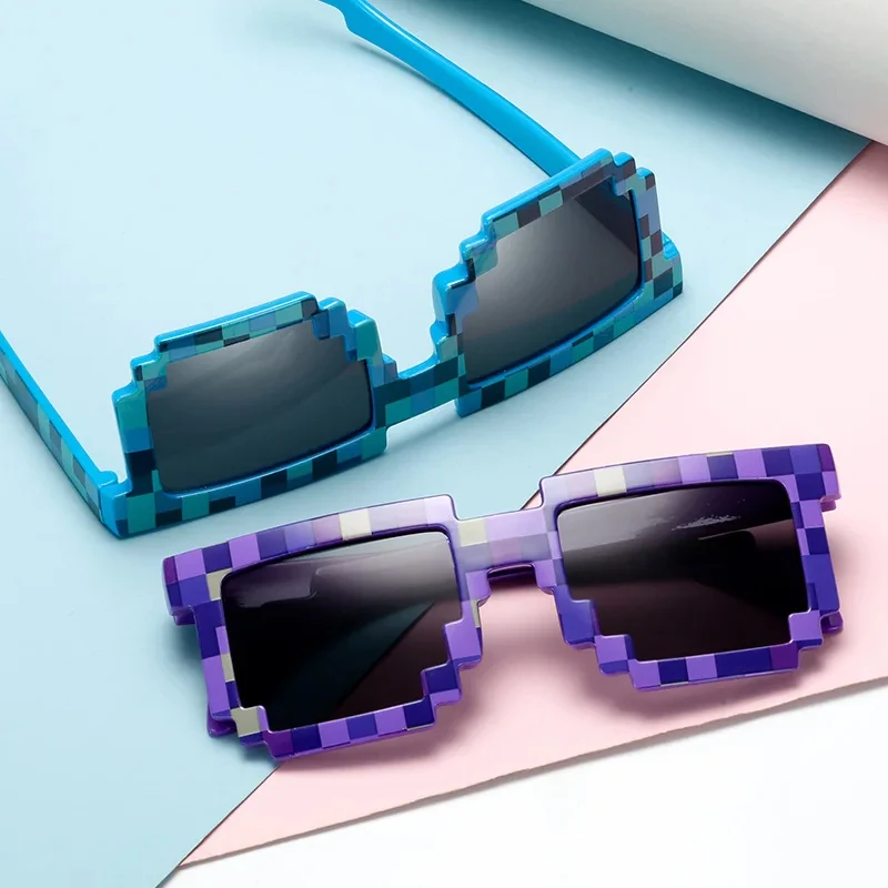 Fashion Sun Glasses Sunglasses Creeper Glasses Novelty Mosaic Funny Goggles Boys