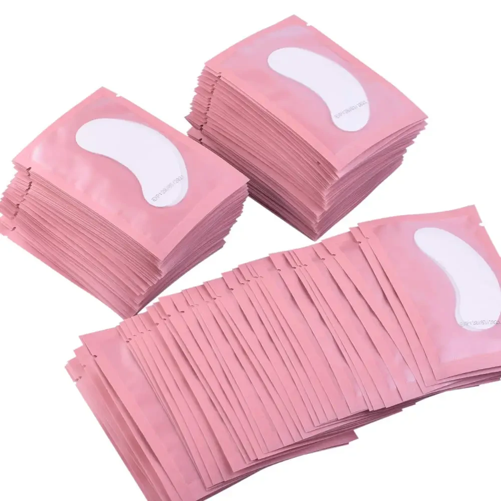 100pairs eye patches eyelash extension under eyelashes fake lashes stickers fake