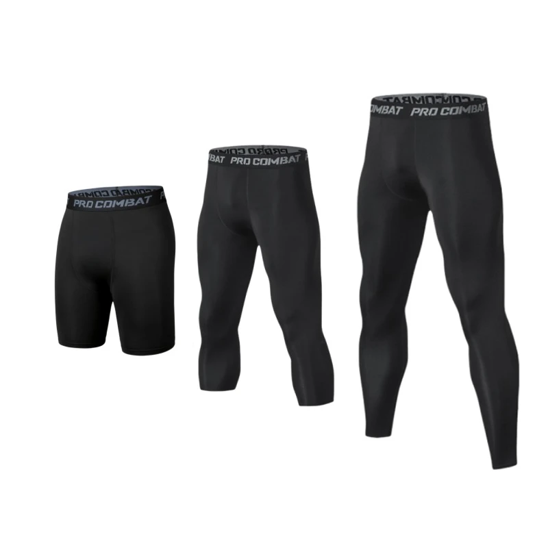 Men's Compression Pants Shaperwear Tights Cool Dry Leggings Sports Baselayer Run