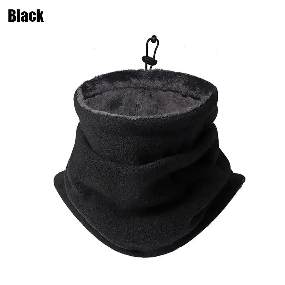 Winter Motorcycle Warm Mask Men Women Fleece Neck Outdoor Warmer Windproof Scarf