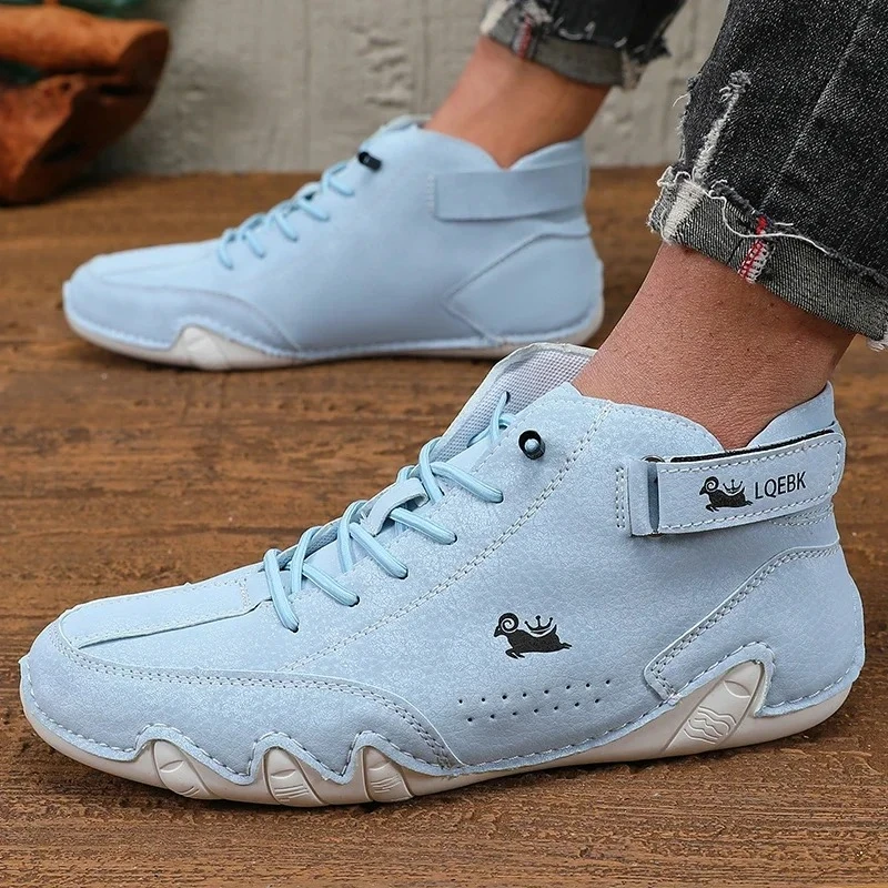 Men's Fashionable Casual Daily Low Top Shoes Breathable Comfortable Lace Up Tren
