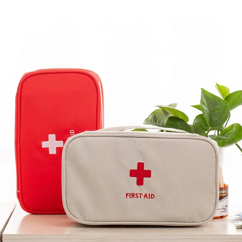 Portable First Aid Kit Bag Emergency First Aid Pouch Medical Bag Medicine Storag