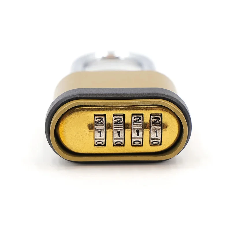 Four-Digit Number Combination Padlock Waterproof Lock for Garage Closet Door