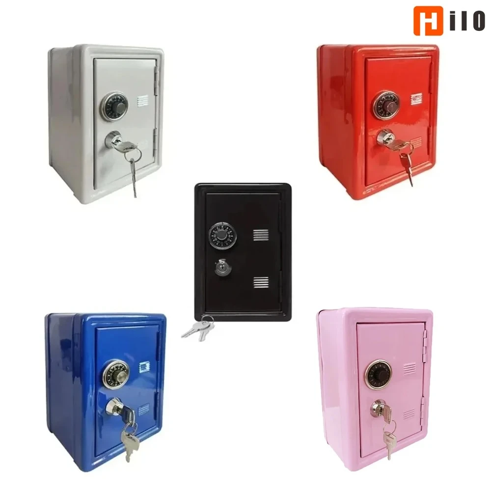 Hilo Household Insurance Box Vertical Mini Safe Metal Car Safe Key Cabinet Insur