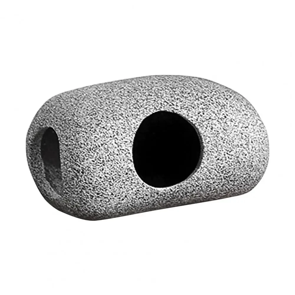 High Quality Natural Habitat Spawning Cave Harmless Hiding Stone House Hiding Breeding Fish Rock House for Fish Tank
