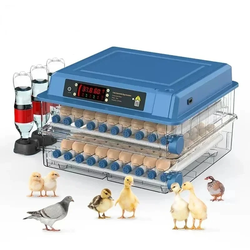 12/15/24 Eggs Incubator Small Household Automatic Intelligent Incubator Poultry Waterbed Incubators and Temperature Controler