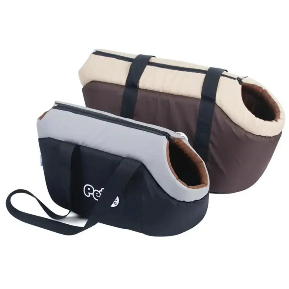 Portable Shoulder Handbag for Pet, Foldable Pet Bag, Dog Bag, Cat Bag, Oxford Cloth Outcrop, Breathable