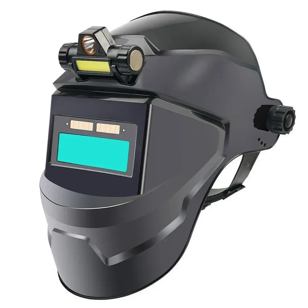 Helmet PC Welding Masks Automatic Variable Light Auto Darkening Welding Heat Insulating Facemask for Arc Grinding Cutting Tools