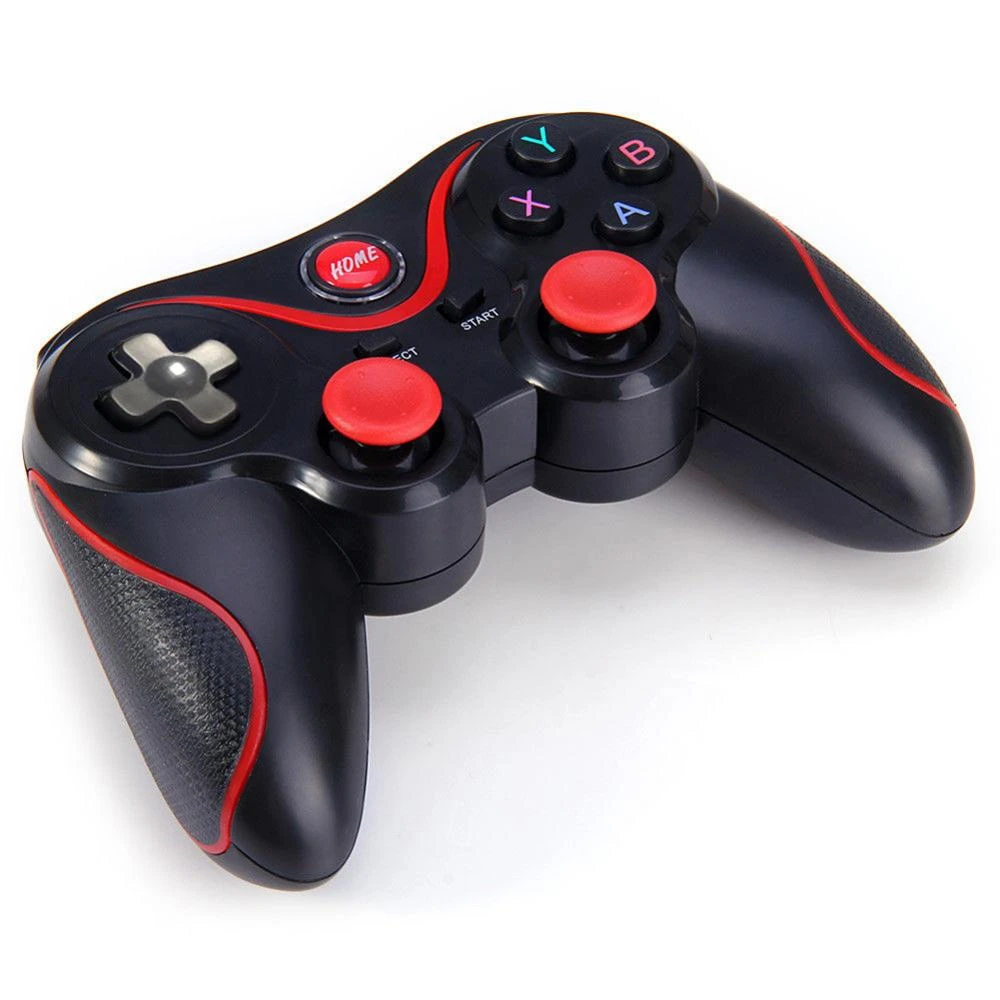 [Genuine] T3 Bluetooth Wireless Gamepad S600 STB S3VR Game Controller Joystick For Android IOS Mobile Phones PC Game Handle