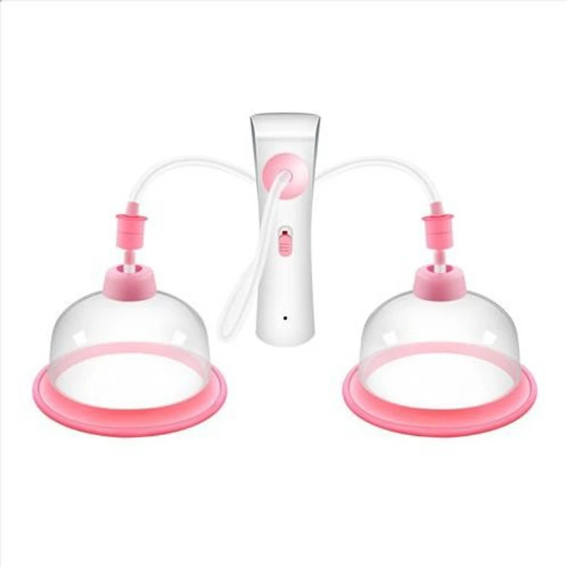 Electric Chest Massage Enhancement Instrument Single Double Vacuum Pump Cup Breast Enlargement and Firming Instrument