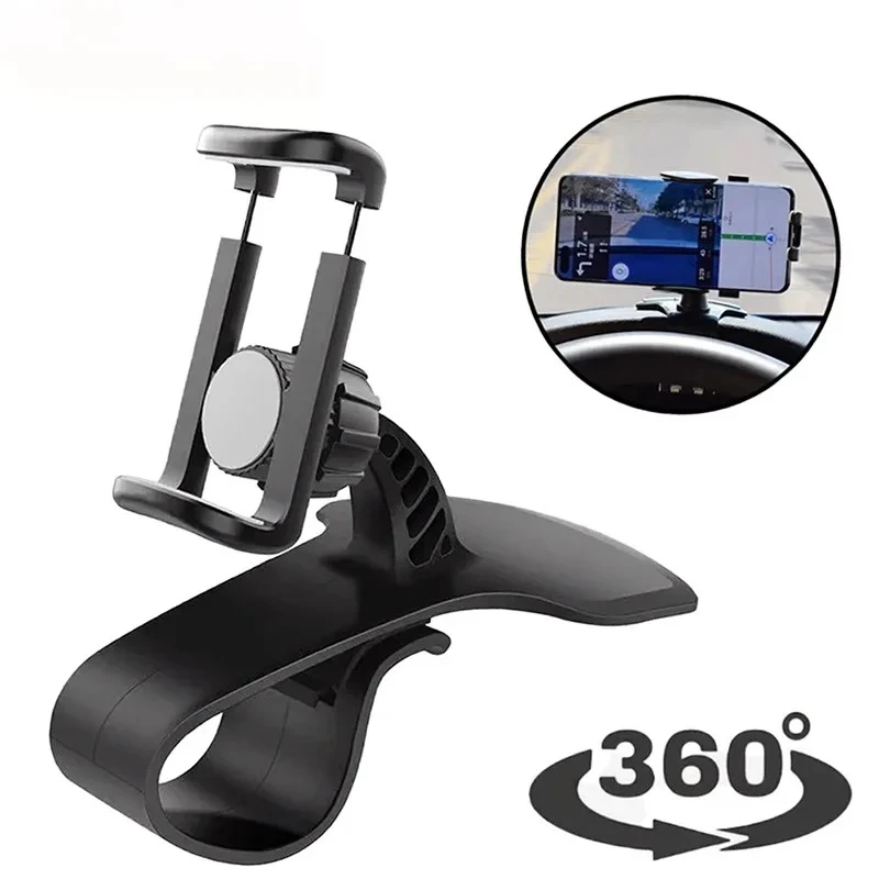 Universal Car HUD Phone Mount for Renault (Megane/Twingo/Clio/Captur etc.) - Dashboard/Windshield GPS Holder