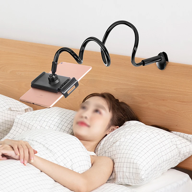 360° Adjustable Mobile Phone Holder Universal Flexible Clip Stand Smartphone Holder Lazy Holder Bed Desktop Bracket Mount Stand