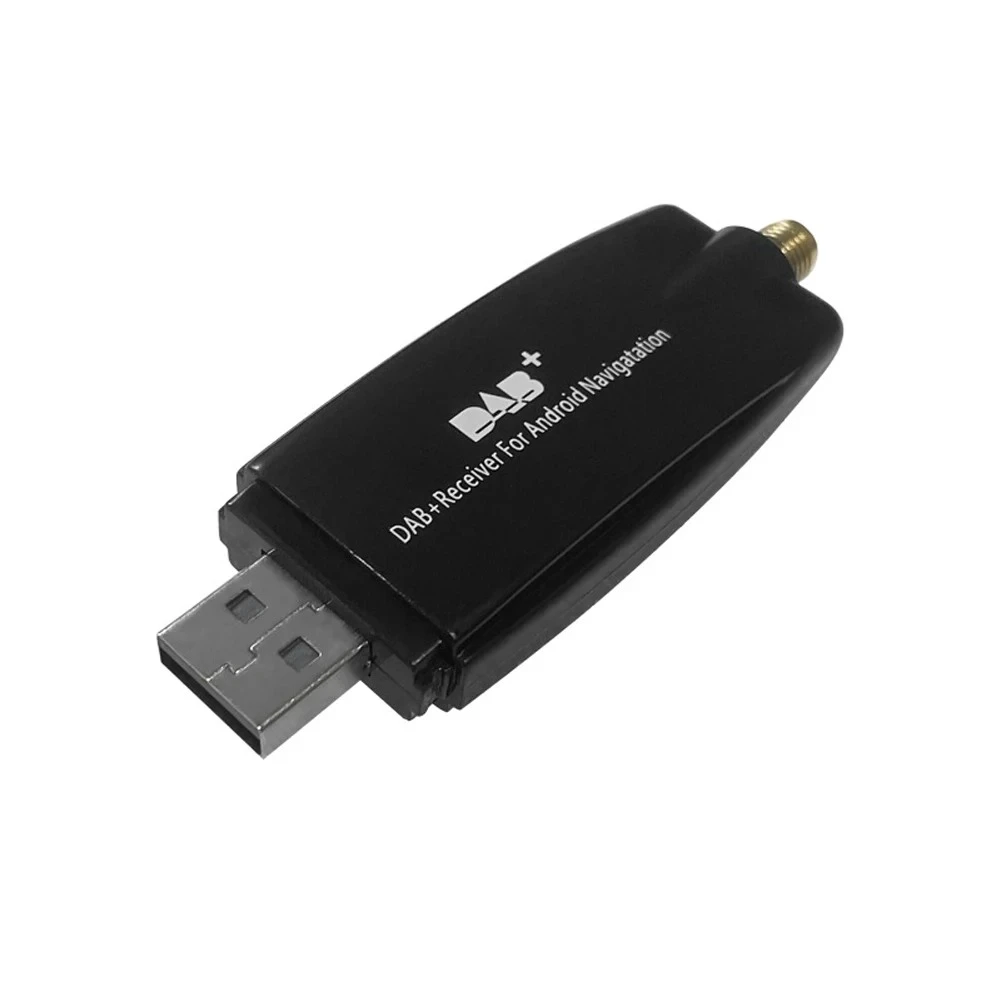 DAB+ Box Radio Receiver Adapter Car DAB+ Digital Radio Box Antenna Aerial USB Interface for Android 5.1 and Above Car Radio