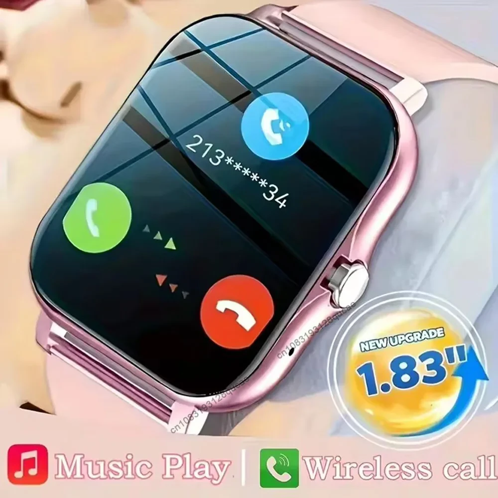 Smart Watch Bluetooth Talking Blood Oxygen/Blood Pressure Monitoring Smart Watch Women Men For Android IOS