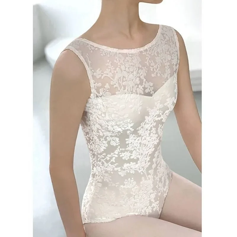 Ballet One-piece Dance Exercise Clothing Gymnastics Tight Practice Top Farewell Suit