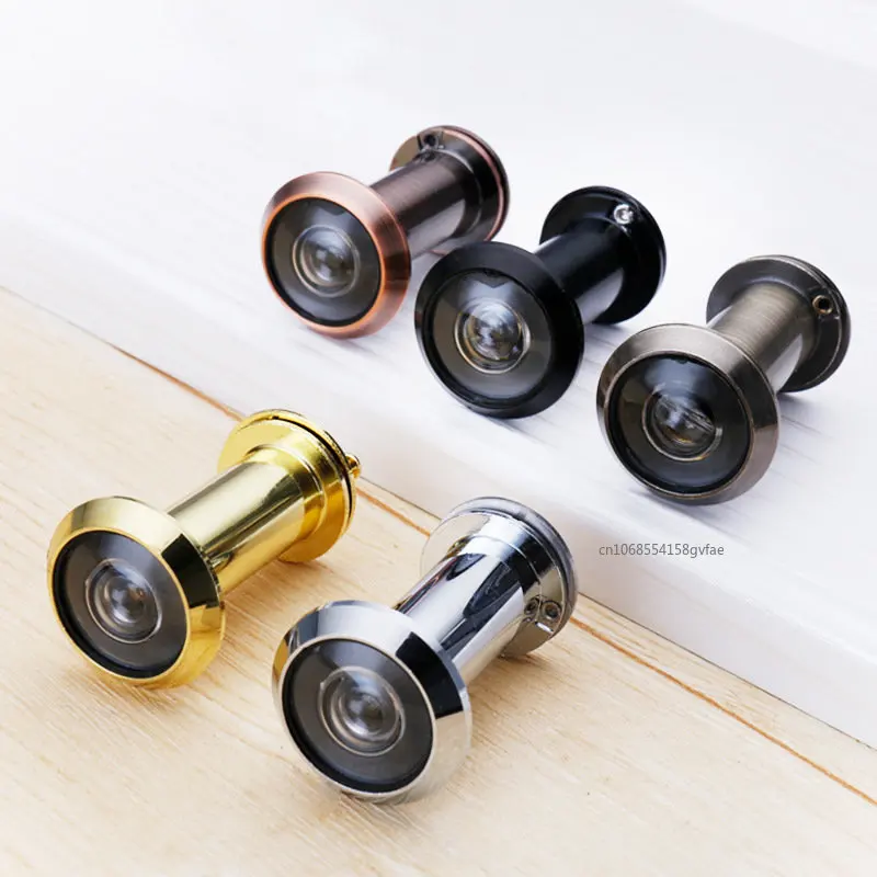 220 Degree Door Viewer HD glass lens Wide Angle Peephole Security Hidden Door Ad