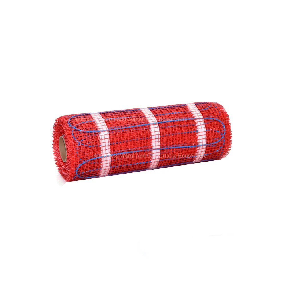 230V 150W/M2 Electric Radiant Underfloor Dual Core Heating Fibreglass Mesh Mat K