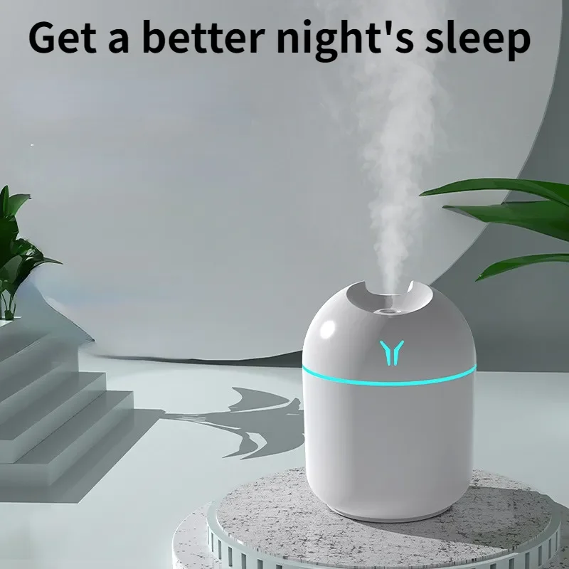 250ML Humidifier Mini Aromatherapy Humidifiers Diffusers For Home Romantic Light
