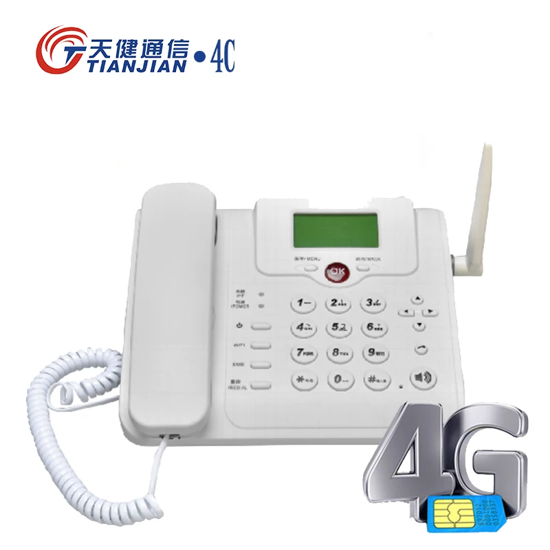 3G 4G SIM Card slot Wifi Router LTE TDD Mesh Modem TDD Wi-Fi Stationery Phone La
