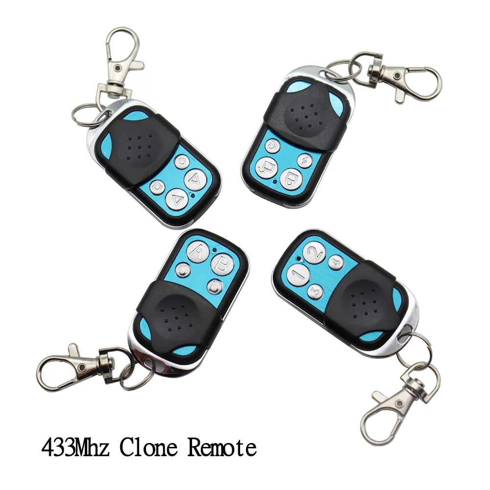 4 Buttons 433.92 Mhz Garage Gate Door Opener Duplicator Copy Remote Controller 4