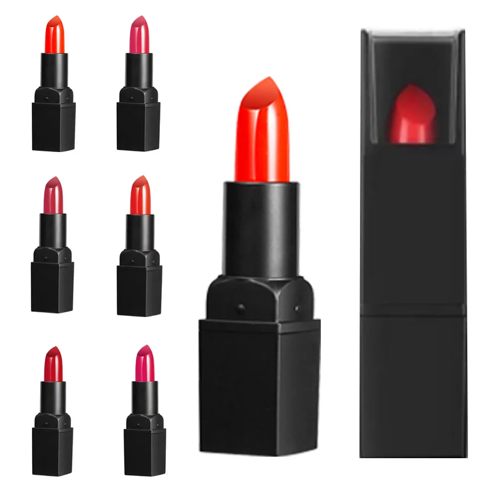 6 Colors Waterproof Nude Matte Lipsticks Long Lasting Lip Stick Not Fading Sexy 