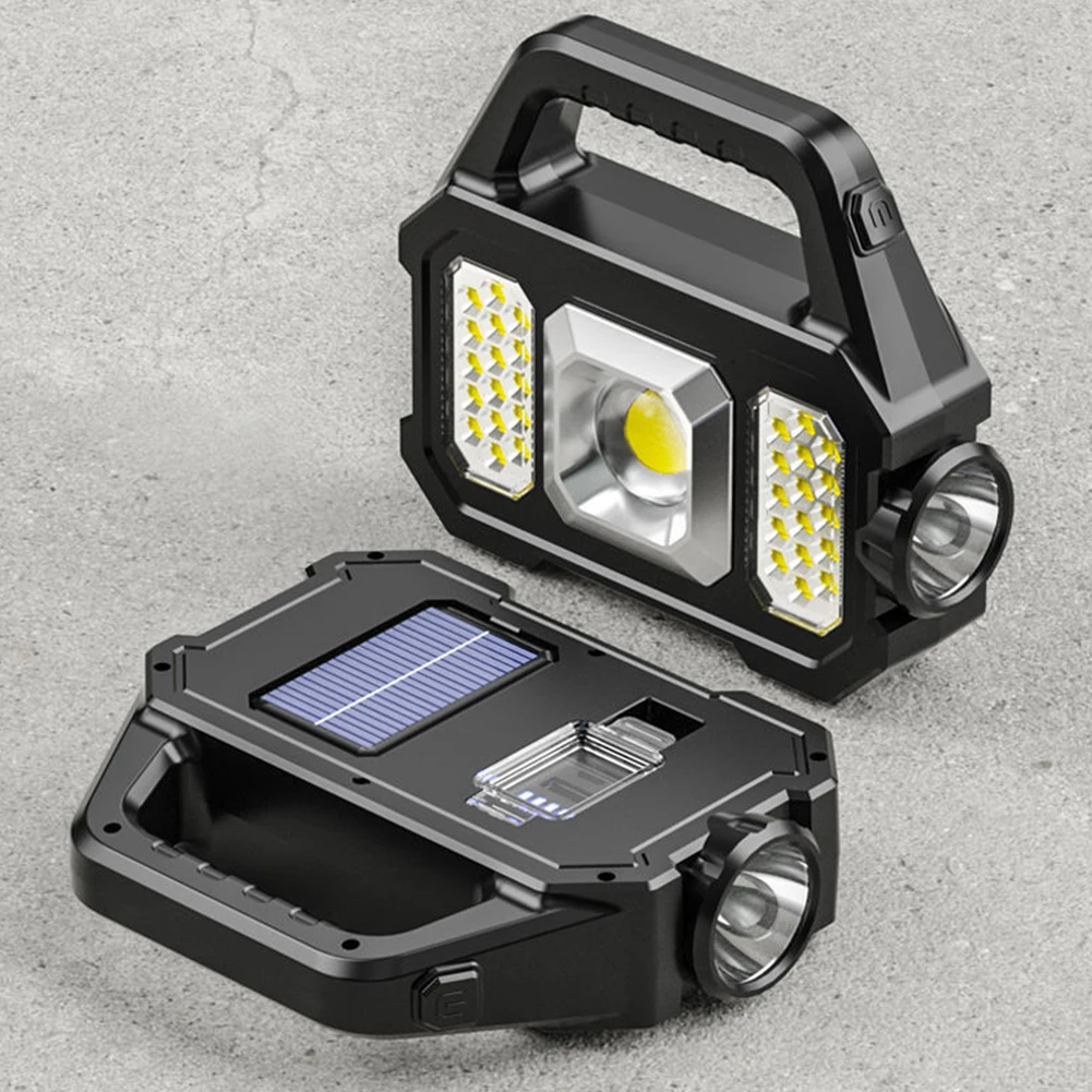 6 Gears Rechargeable Flashlight Waterproof Torch Light Portable Powerful Lantern