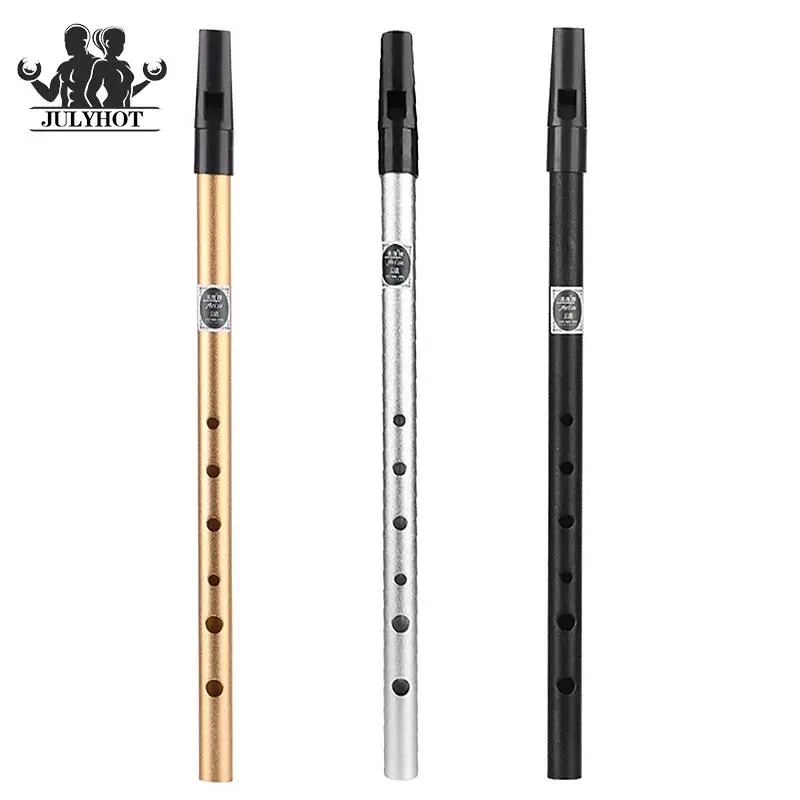 6 Hole Metal Flute C/D Key Irish Whistle Ireland Tin Penny Whistle Flute Instrum