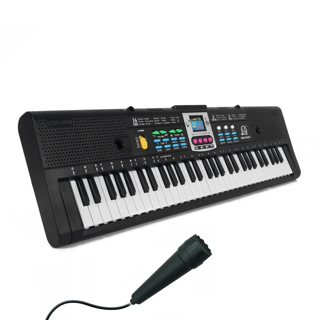 61 Keys Digital Music Electronic Piano Keyboard Piano Kids Multifunctional Elect