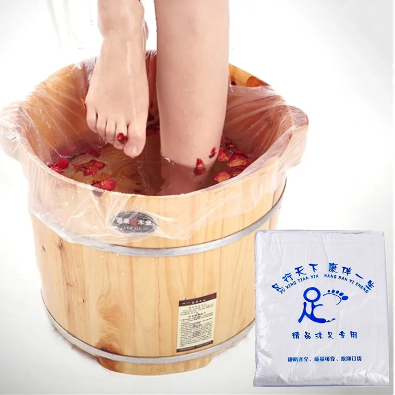 90pcs Foot Tub Liners Bath Basin Bags for Bath Basin Bags SPA Heat Preservation 