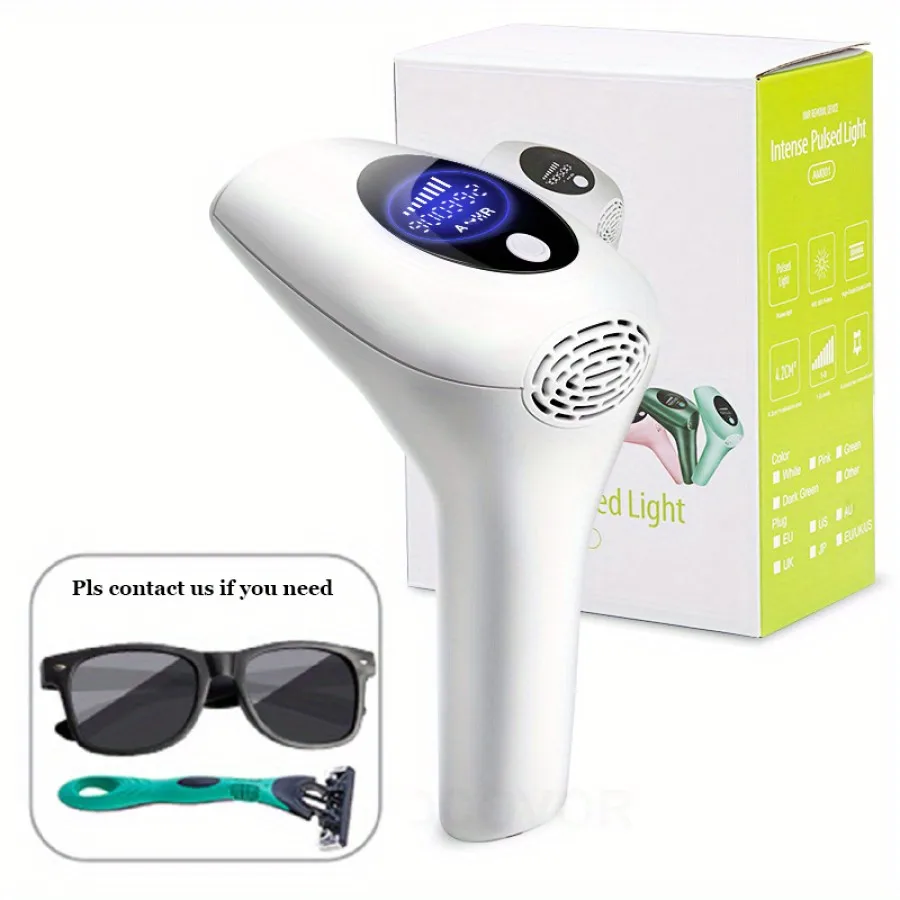 999999 Flashes Electric Epilators Home Use Painless Permanent IPL Photoepilator 