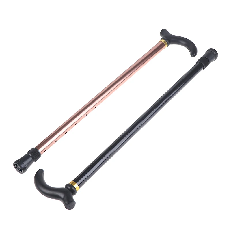 Adjustable Walking Stick Cane 2 Section Stable Anti-Skid Anti Shock Crutch for O