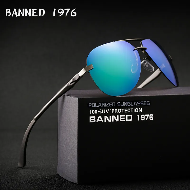 Aluminum Magnesium HD Polarized Fashion Sunglasses Women Men Driving Sun Glasses