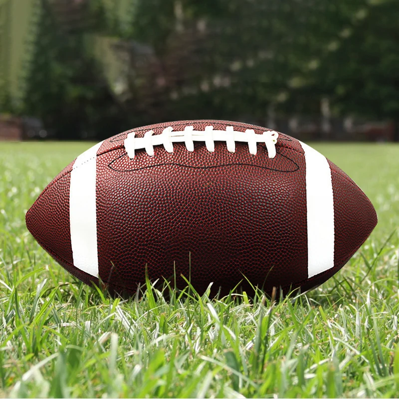American football soccer rugby association football footy ball Standard size 9 S